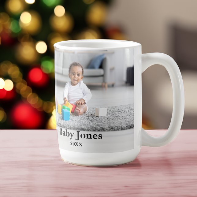 Mug Photo unique de Noël du joyeux bonhomme de neige p (Créateur téléchargé)