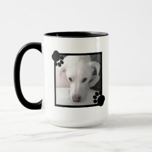 Mug Photo unique Labrador Retriever Mix Dog Black