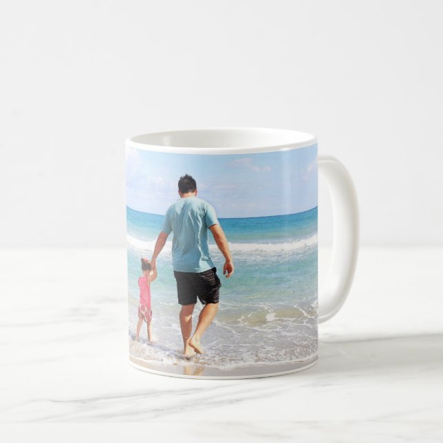 Mug Photo unique panoramique personnalisée (Devant droit)