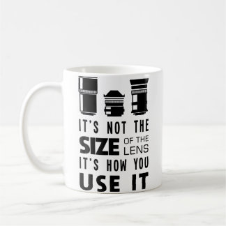 Mug Photographe Pas La Taille De L'objectif Appareil P