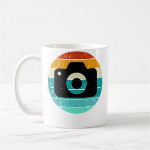 Mug Photographe Rétro Vintage Appareil Photo Graphique