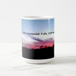 Mug Photographie au coucher du soleil   Musique