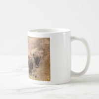 Photographie d'art de famille d'éléphant