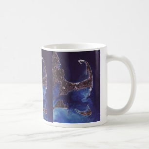 Mug Photographie de satellite de Cape Cod