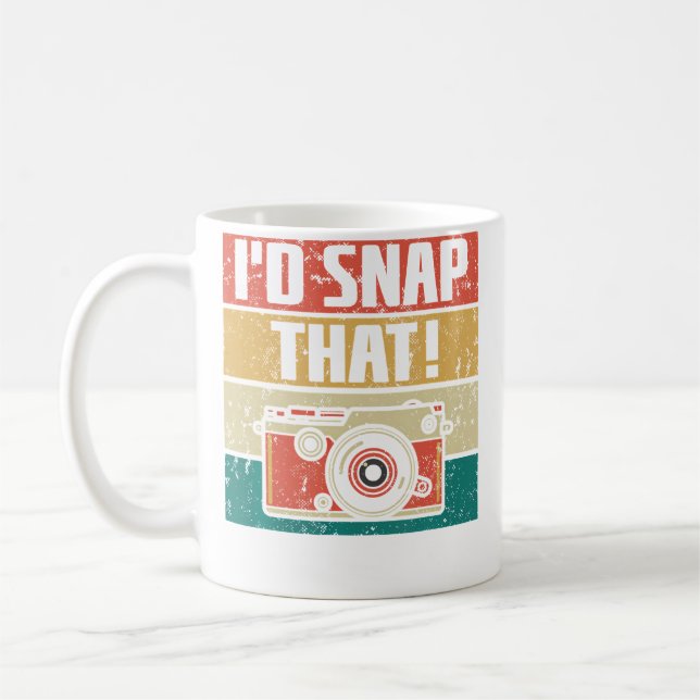 Mug Photography Photo Camera Funny Photography Photogr (Gauche)