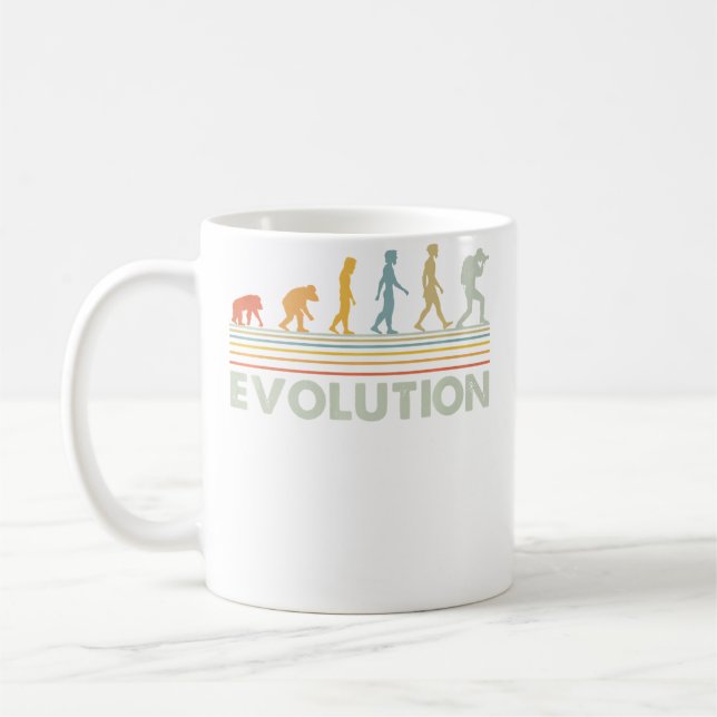 Mug Photography Tshirts - Funny Evolution Of The Photo (Gauche)