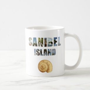 Mug Photos de plage de coquillage de la Floride d'île