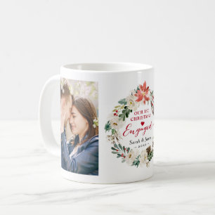 Mug Photos florales de la guirlande engagées premier