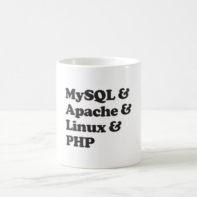 Mug PHP de Mysql Apache Linux (Centre)
