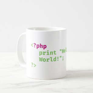 Mug php - print hello world - Codage Pun