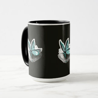 Mug Phrase autocollante cap