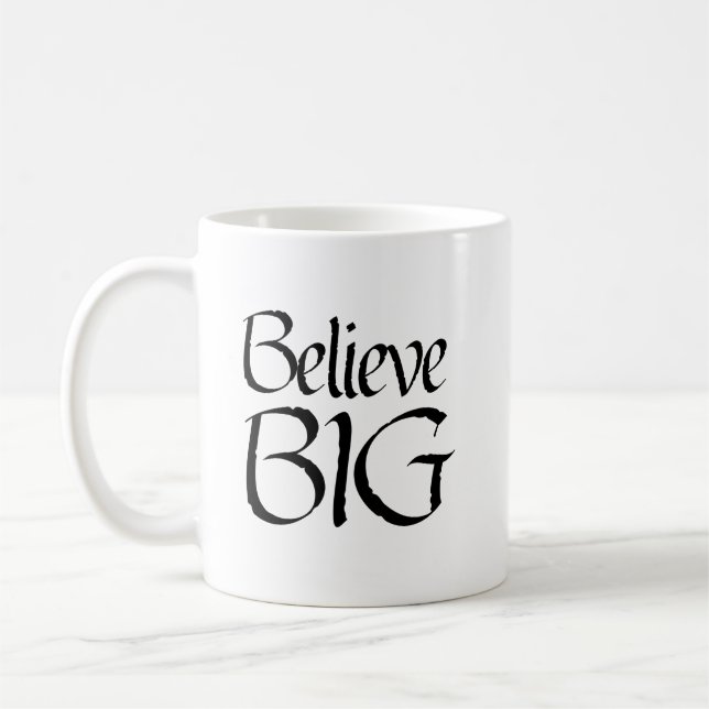 Mug Phrase "Croyez GRAND" (Gauche)