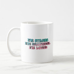 Mug phrases de motivation sur l'attitude positive