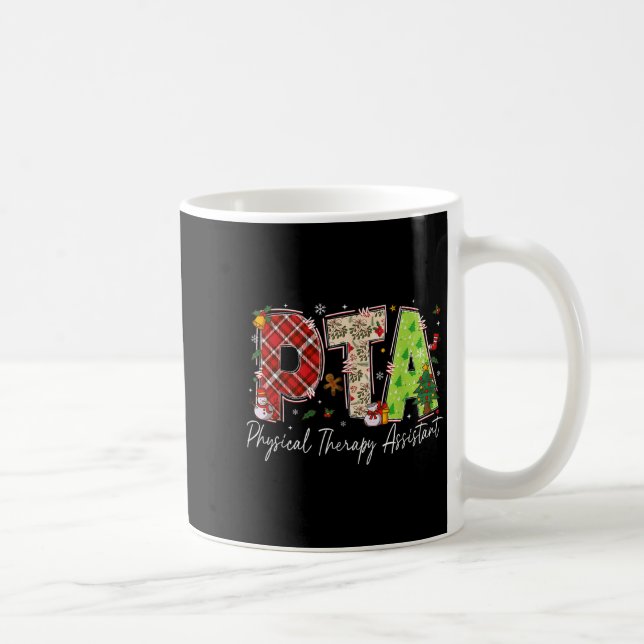 Mug Physical Therapy Therast Istant Pta Santa Christma (Droite)