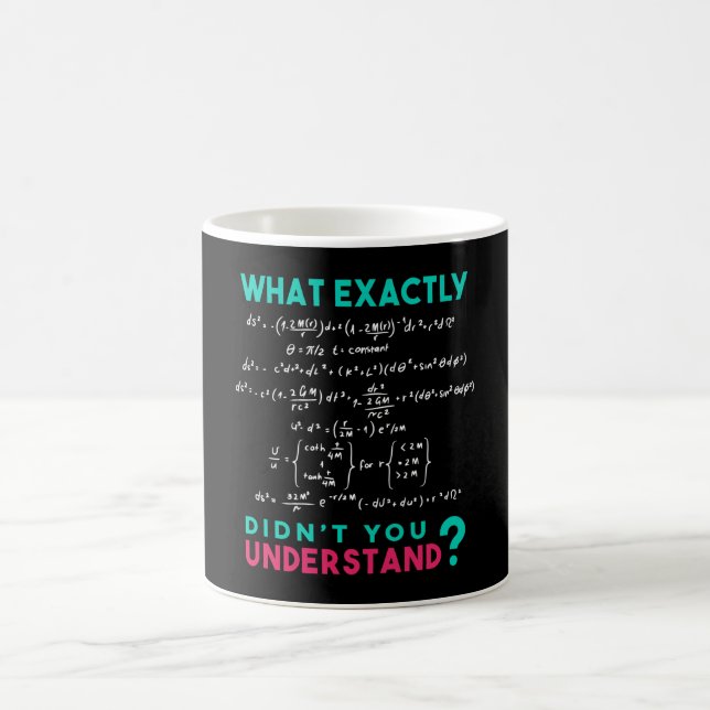 Mug Physics formula Joke (Centre)