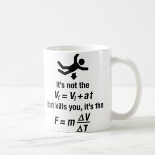 Mug physique - c'est la décélération soudaine qui t