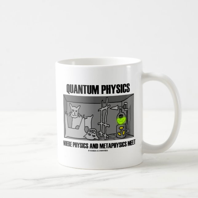 Mug Physique de Quantum où la physique et la (Droite)