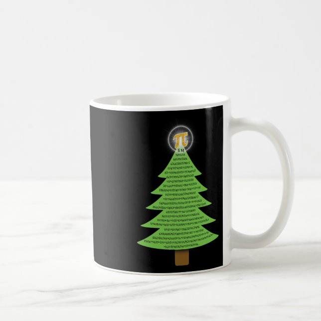 Mug Pi 3.14 Cadeau Arbre De Noël Pour Les Amateurs De  (Droite)