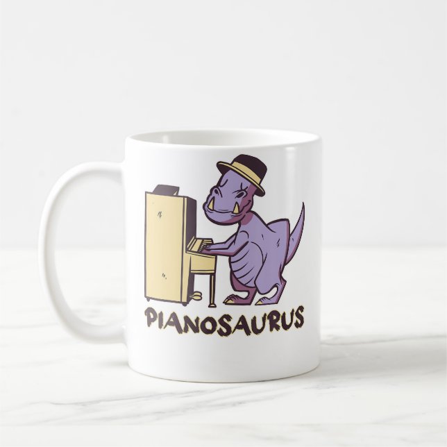 Mug Pianosaurus Piano (Gauche)