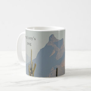 Mug Pic Picacho Arizona Montagne du désert du sud-oues