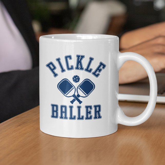 Mug Pickle Baller Funny Pickleball (Créateur téléchargé)