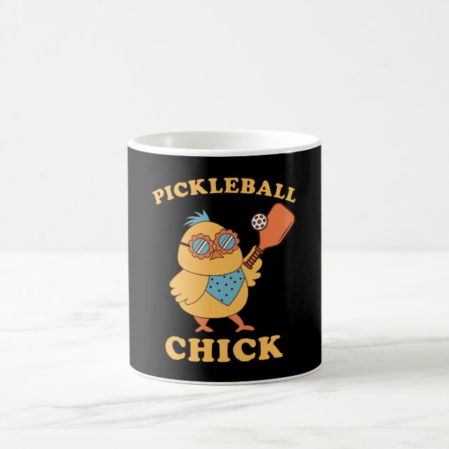 Mug Pickleball Chick - rétro (Centre)