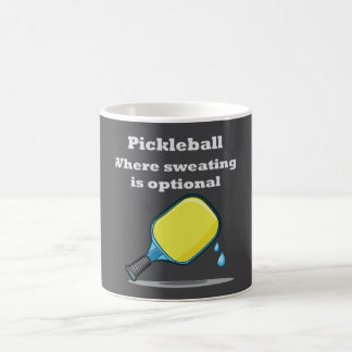 Mug Pickleball Où la transpiration est facultative