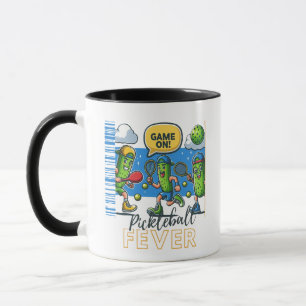 Mug Pickleball Party : Jeu Sur! Fièvre de Pickleball
