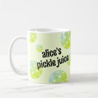 Pickleball Player Gig Sports Green Custom Name