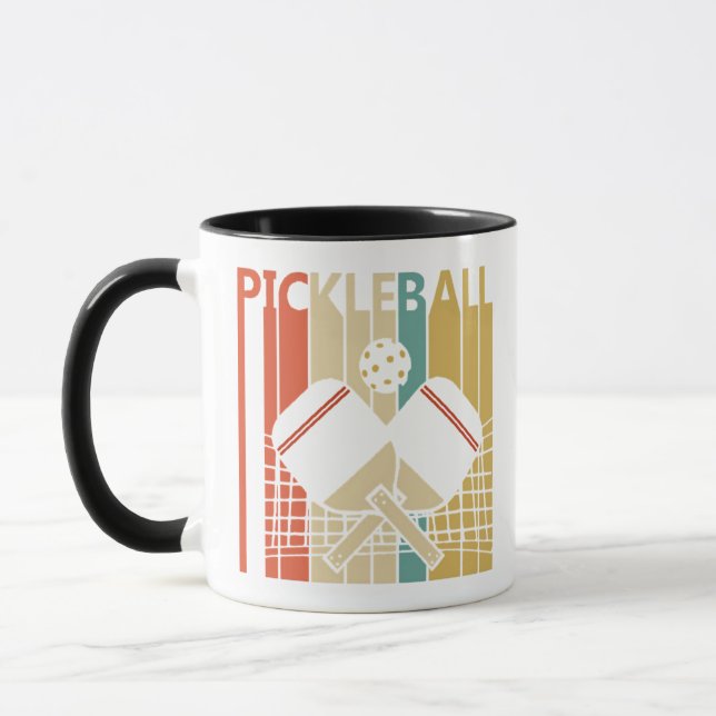 Mug Pickleball Rétro Vintage  (Gauche)