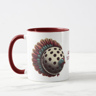 Mug Pickleball Thanksgiving Dinde Paddleball Sports
