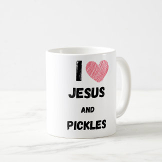 Mug Pickles and Jesus Religious