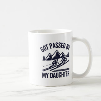 Mug Pié par ma fille drôle de ski _36 