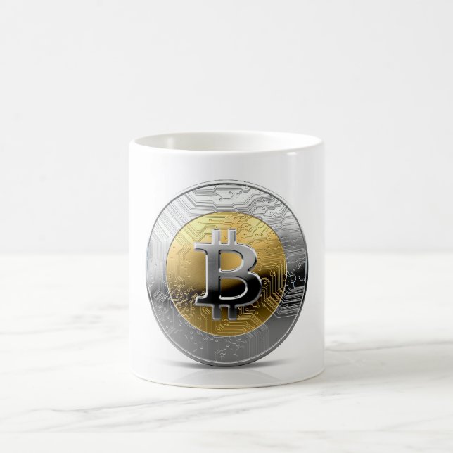 Mug Pièce physique Cryptomonnaie (Centre)