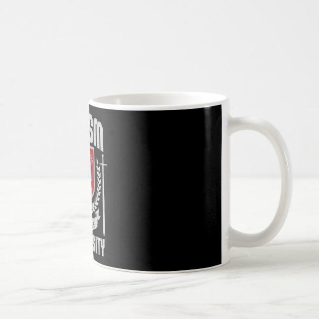 Mug Pièces de puzzle Soutenir l'Université Autisme Aut (Droite)