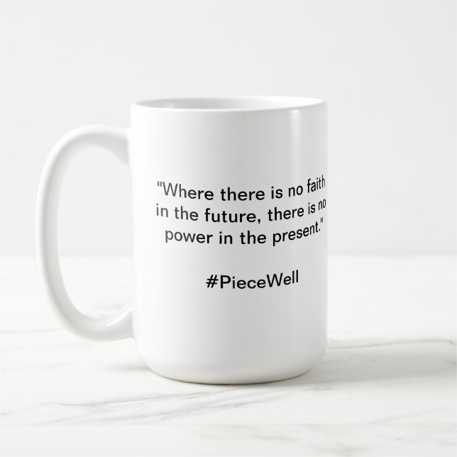 Mug PIeceWellQuote (Gauche)
