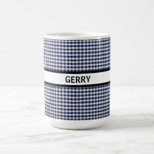 Mug Pied de fond noir et blanc Personnalisé