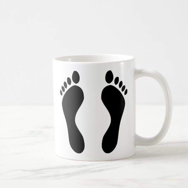 Mug pieds de pas (Droite)