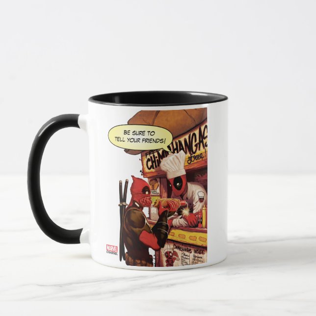Mug Piège Deadpool Chimichanga (Gauche)