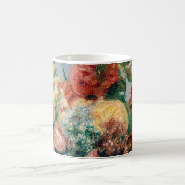 Mug Pierre-Auguste Renoir - Fleurs dans un Vase (Centre)