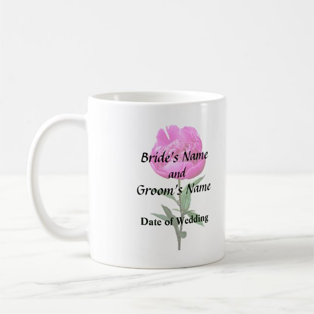 Mug Pierre rose foncé (Gauche)
