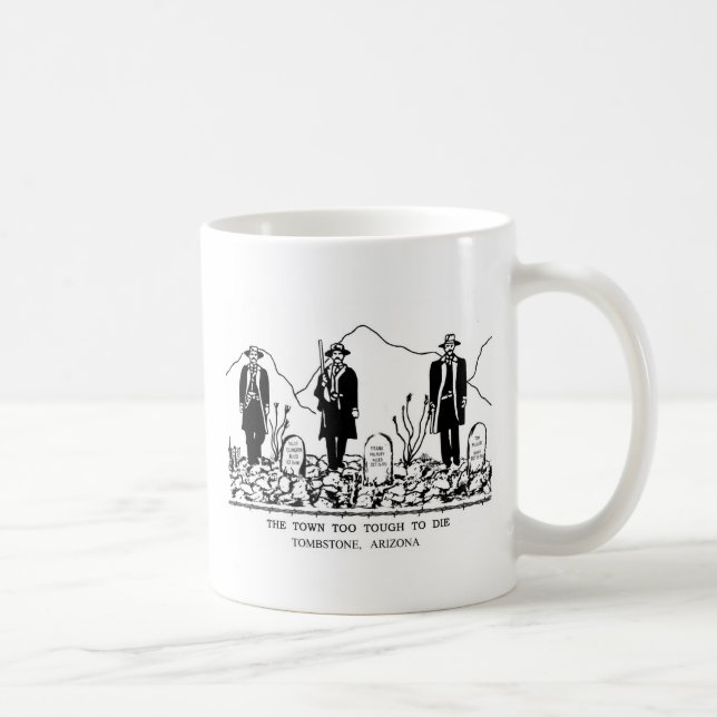 Mug Pierre tombale, cimetière de Boothill de _de (Droite)