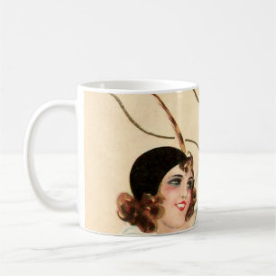Mug Pierrot et Pierrette Baiser de la Main par Sophia 