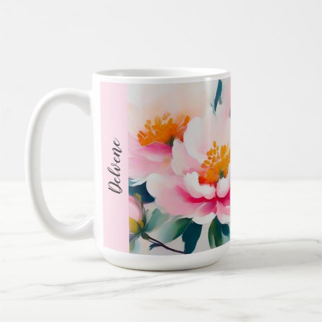 Mug Pies éthérées roses (Gauche)