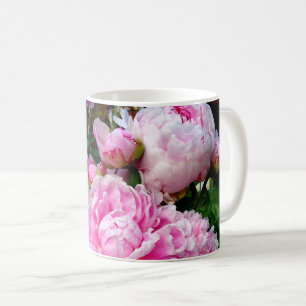 Mug Pies roses et blanches