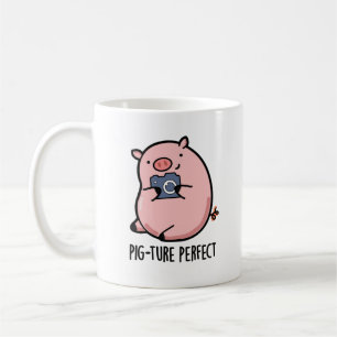 Mug Pig-ture Perfect Funny Photography Pig Pun