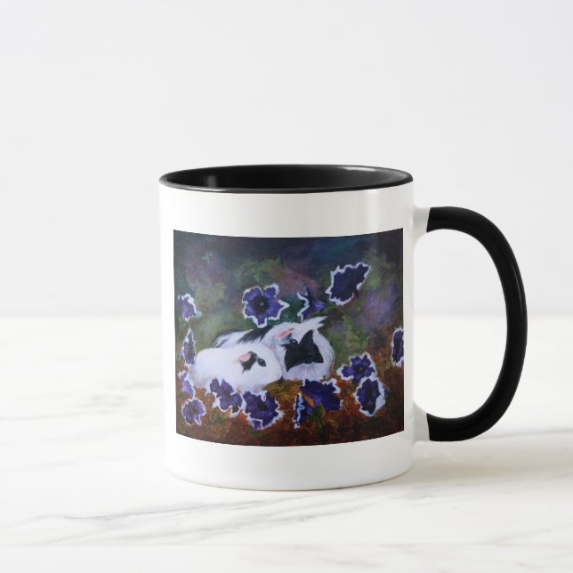 Mug Piggies dans le jardin (Droite)