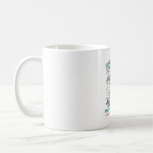 Mug Pilates de licorne et poussière de pixie typograph