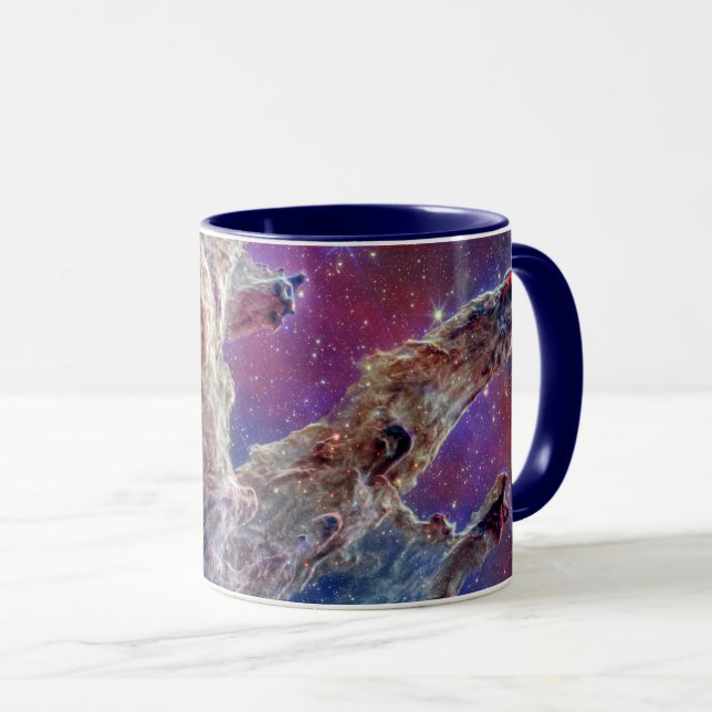 Mug Piliers JWST de Création NIRCam et MIRI Composite (Devant droit)