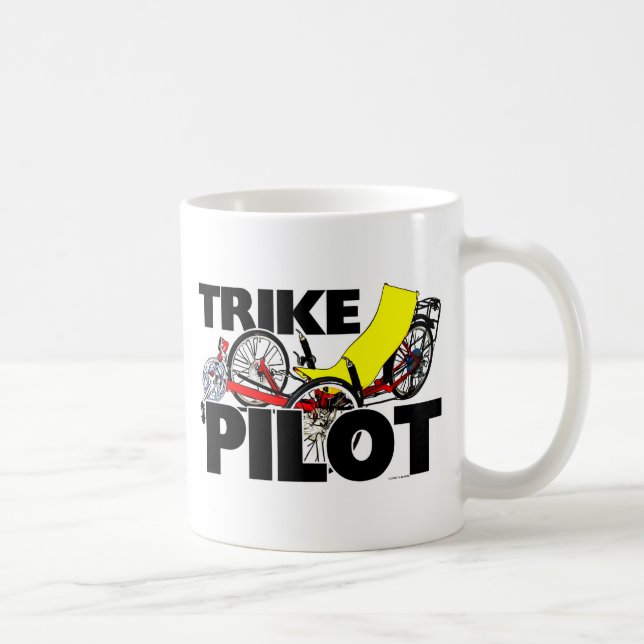 Mug Pilote de tricycle (Droite)